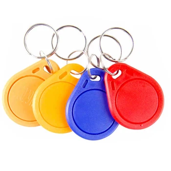 

10Pcs/lot EM4305 125Khz Key Copy Writable Rewrite Rewritable EM ID T5577 keyfobs RFID Tag Ring ABS Waterproof Proximity Token