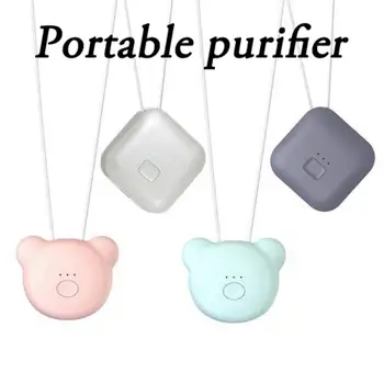

Portable Air Purifier Necklace Wearable Negative Ion Purifier Air Cleaner for Kids Adults Outdoor Hiking Sport Riding