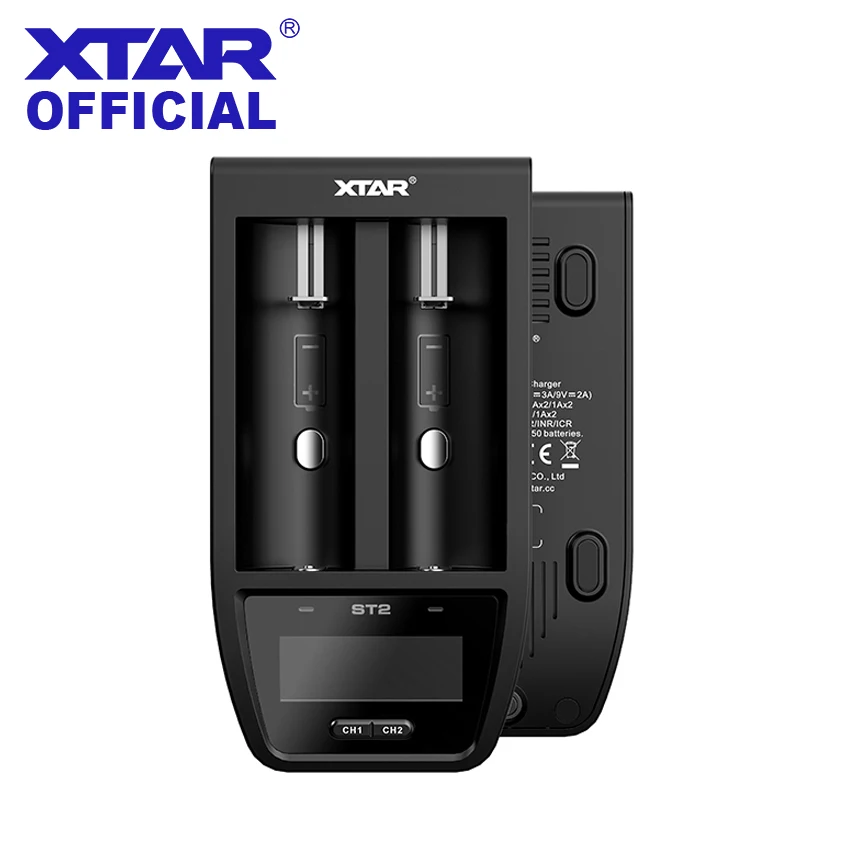 Быстрое зарядное устройство XTAR быстрая зарядка QC3.0 для ST2 SC2 USB SC1 / 30 мин. полностью