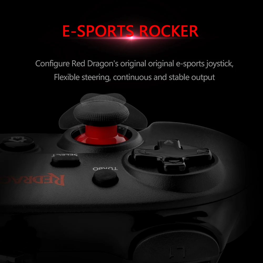 Redragon 伺 G807 Gamepad  PC  Ʈѷ ̽ƽ   伺 ǻ PS3 Playstation ȵ̵