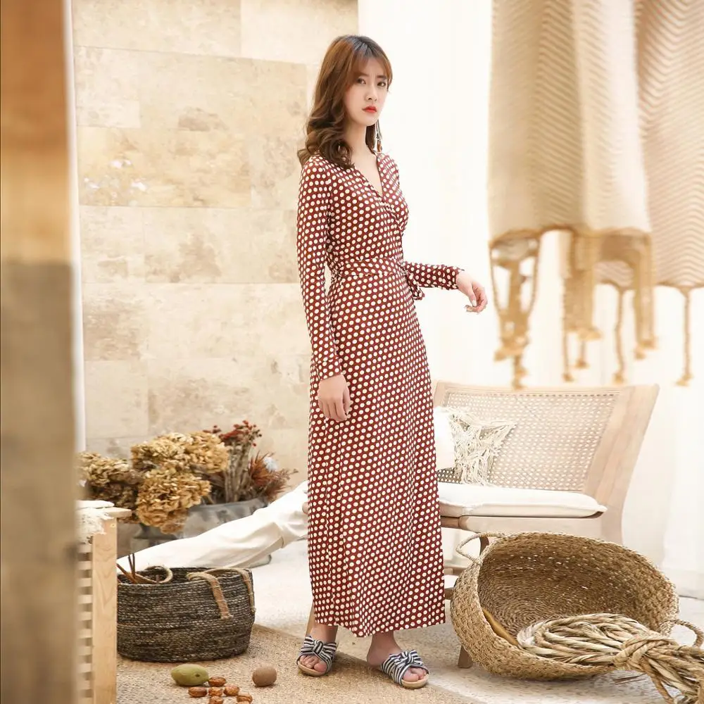 

2020 spring summer Vintage Midi Dresses Korean Women Bodycon Velvet Dress Party V-Neck Pleated Ladies Dress With Belt