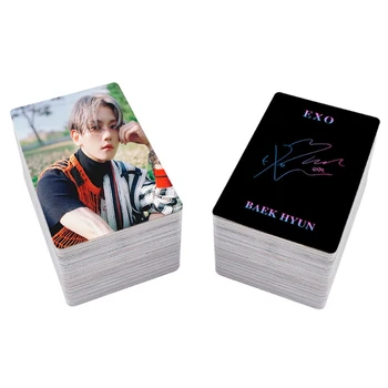 

10PCS/Set KPOP EXO BAEK HYUN Photocard Lomo Card Paper Small Cards Album For Fans Collection