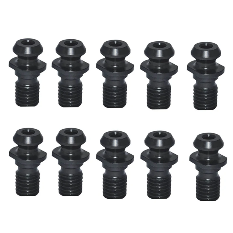 

10Pcs CAT40 45 Degree Pull Stud CNC Retention Knob Tool for Mazak Fadal CAT40 CNC