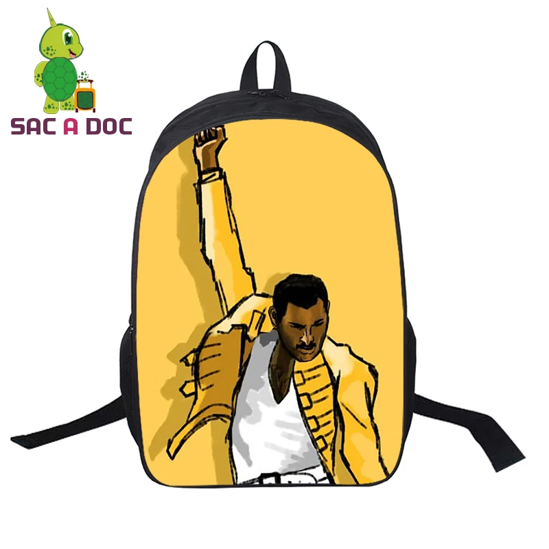 Mochila, женский рюкзак, мужской рюкзак для путешествий, Фредди Меркурий, корейские школьные сумки для подростков, девочек, мальчиков, рюкзак для ноутбука, Детская сумка для книг - Цвет: 161