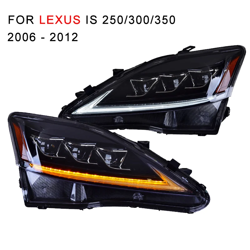 Светодиодный головной светильник в сборе для Lexus IS250 300 350 2006 2012 все светодиодный