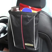 Органайзер для сиденья, складной, для широкого использования, герметичный, с чехлом, автомобильный мусорный бак, портативный, для мусора, содержит регулируемый ремень, карман для хранения