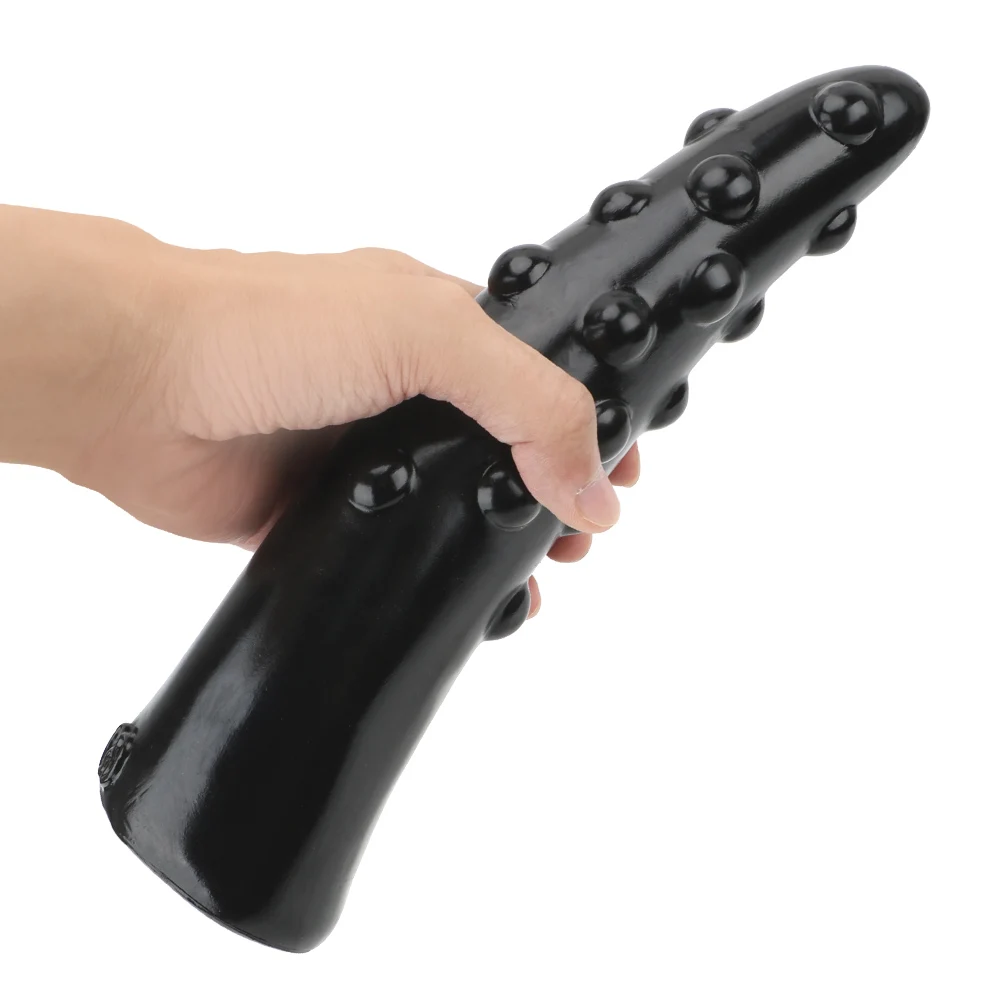 Butt Particle stimulation Plug Dildos Anus Dilator Sex Toy for Men Women Big Anal Plug_voghion.com