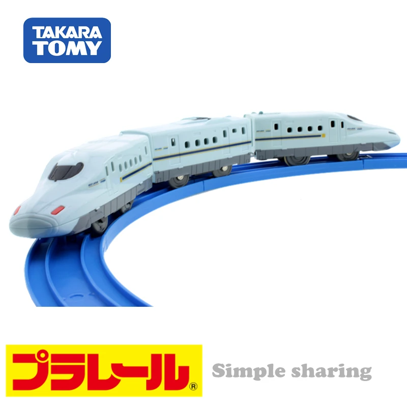 Takara Tomy Pla Rail Plarail S-04 N700 Shinkansen с светильник Mizuho Sakura японский железнодорожный поезд электрический локомотив модель игрушки