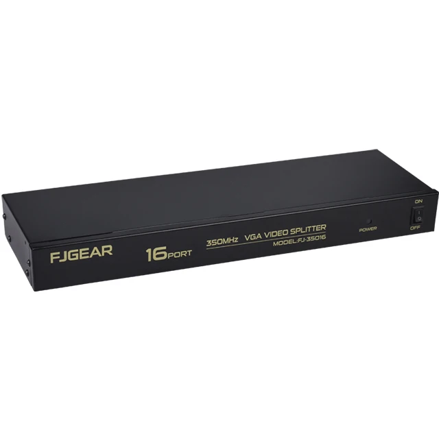 

16 Port VGA splitter 1 input 16 output Display Projection Splitter Suitable For Offices Shopping Mallsteachin FJ-35016