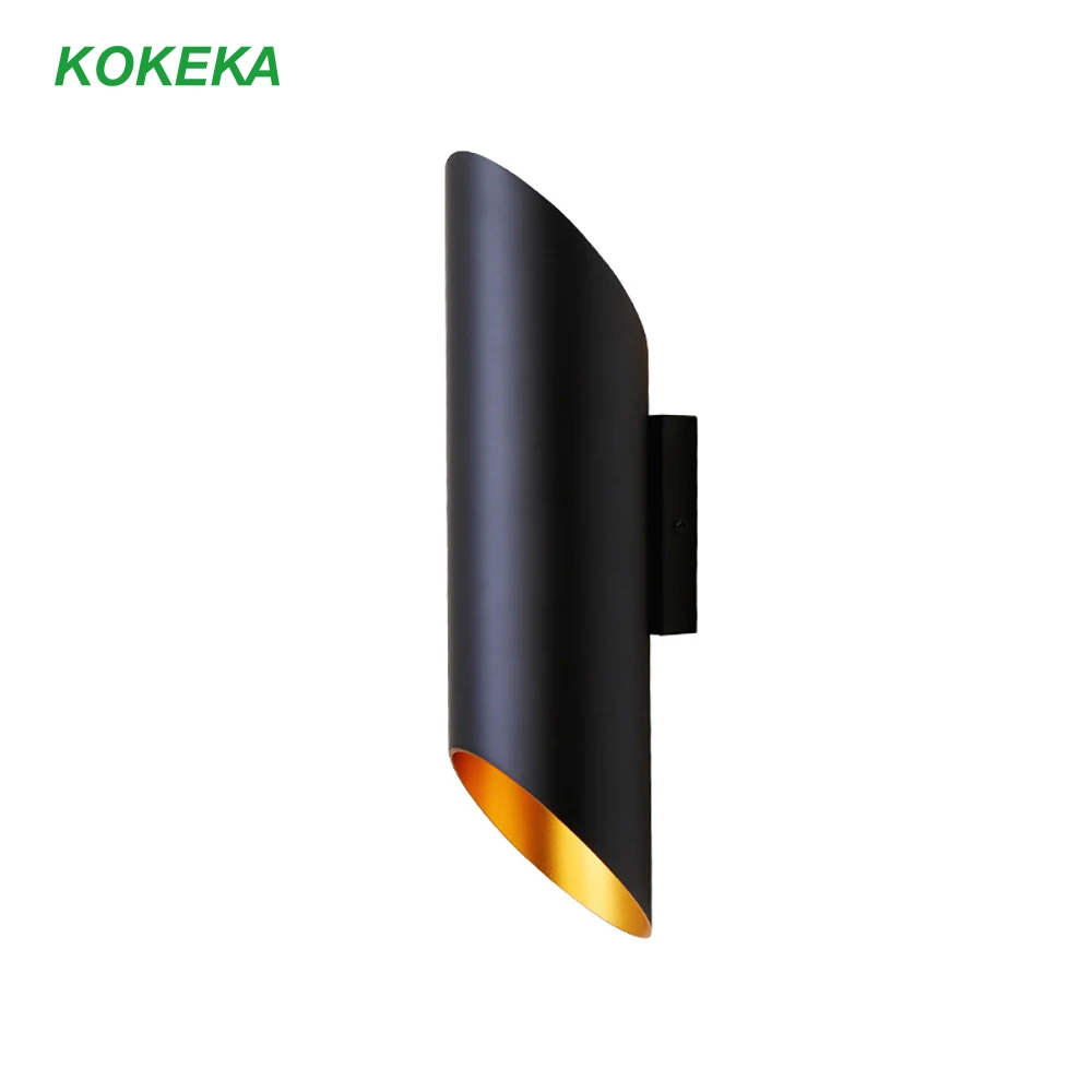 

Wall Lamp Double Head Beveled Cylinder Aluminum Alloy Body LED Source Bedroom Light for Corridor Aisle Living Room Decoration