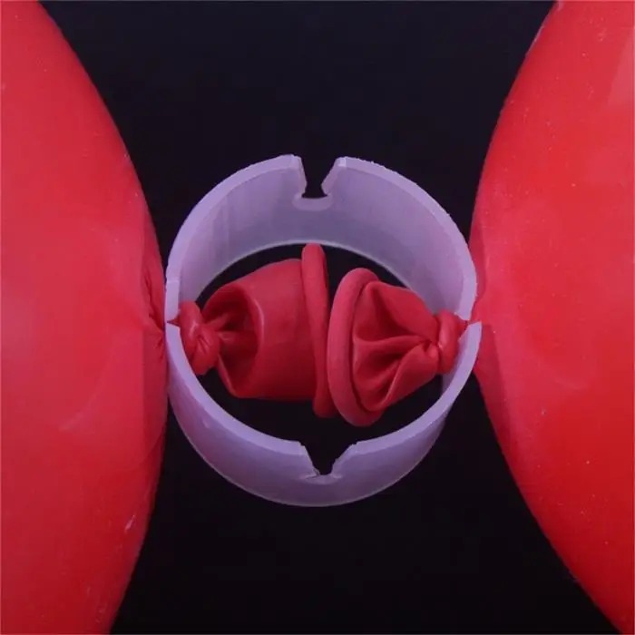 Арка с воздушными шарами стойка соединительные кольца пряжка фиксированные зажимы Свадебный белый Декор ко дню рождения