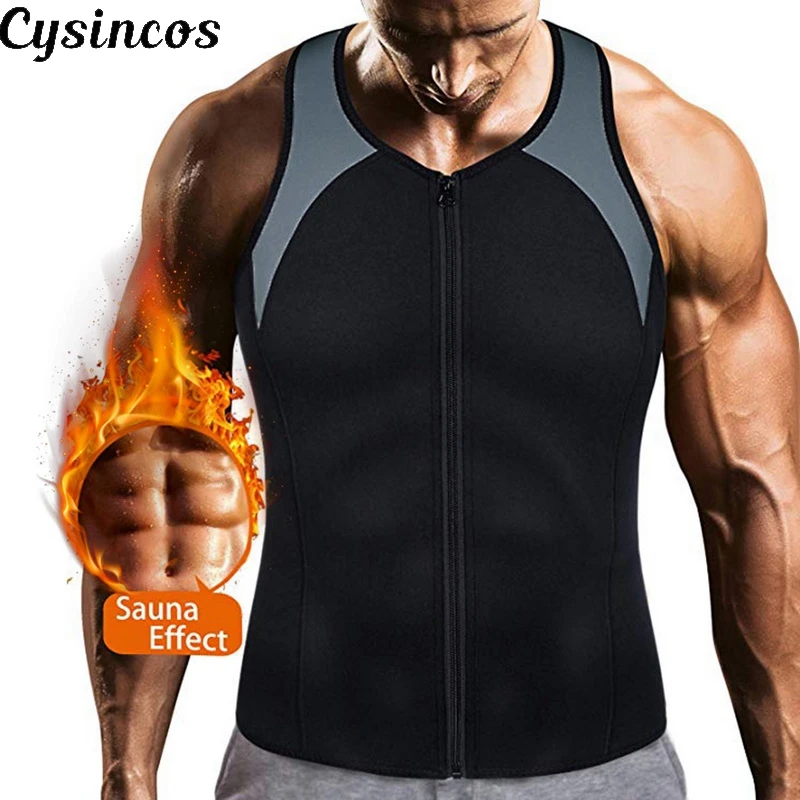 CYSINCOSNew пояс для живота мужской жилет похудения формирователь тела неопрен