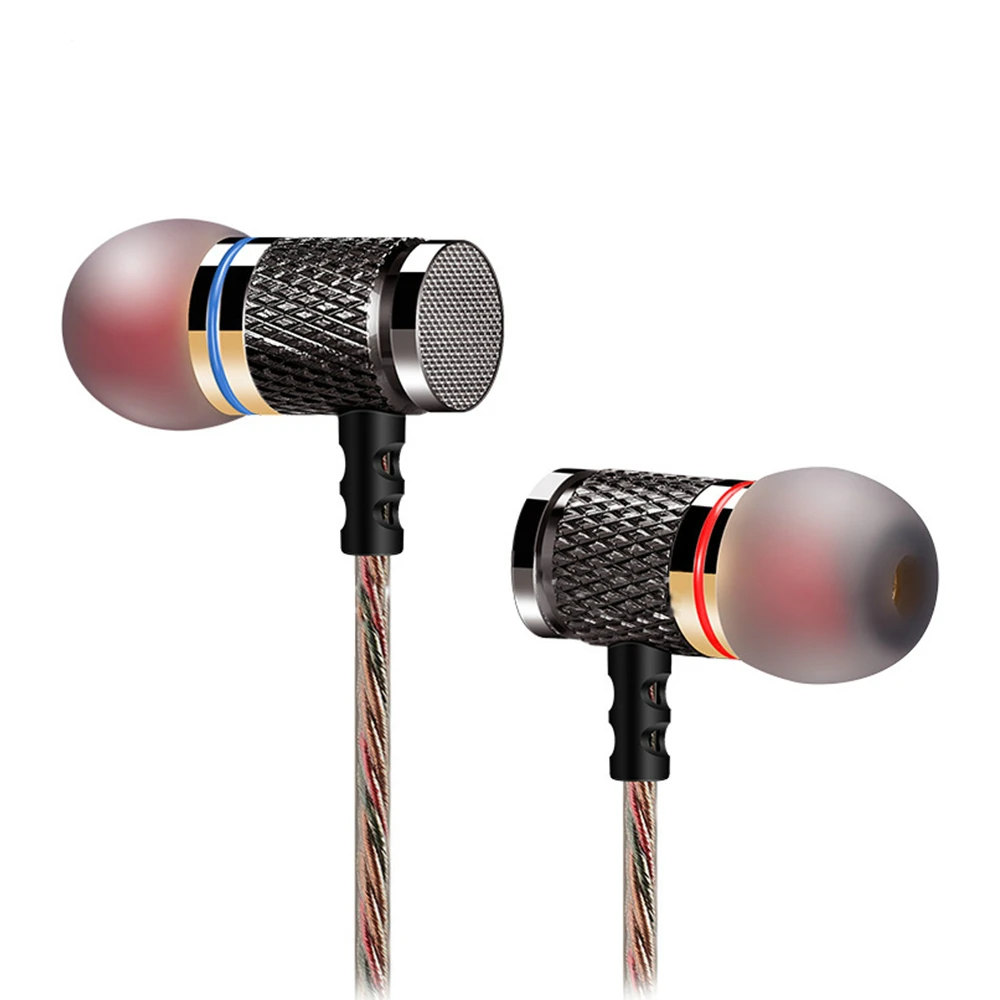 Металлические тяжелый бас наушники вкладыши качество звучания музыки