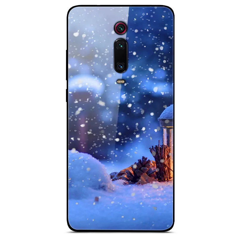 53 Tempered Glass Case For Xiaomi mi 9T Cover Mi9T Pro Soft Bumper 3D Cat Printing Funda For Xiaomi mi 9T Pro mi9T Mi9 T Phone Case - Цвет: 53