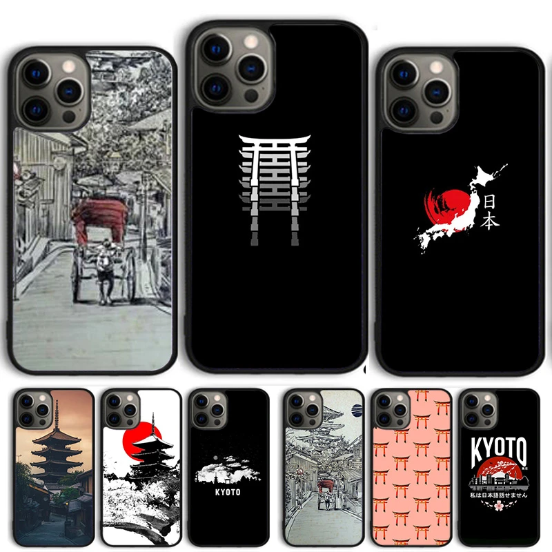 Kyoto Japan Old Capital Phone Case Cover For Iphone 14 13 12 Pro Max Mini 11 Pro Max Xs X Xr 5 6s 7 8 Plus Se Coque Shell Phone Case Covers Aliexpress