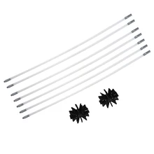 1 Набор/1 шт щетка/1 шт щетка стержень нейлоновая щетка трубы стержни для дымохода чайник дом очиститель, инструмент для очистки комплект