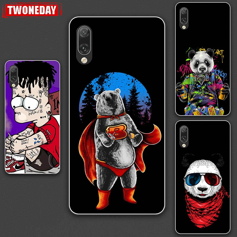 Funda de teléfono de silicona para Sony Xperia L3, carcasa trasera de TPU suave con patrón de moda para Sony L funda I3312 I3322|Fundas antigolpes para - AliExpress