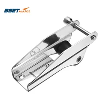 Нержавеющая сталь 316 тяжелый лук якорь ролик фиксированный якорь обтекатель морской лодка Док нейлоновый ролик подпружиненный штифт предотвратить