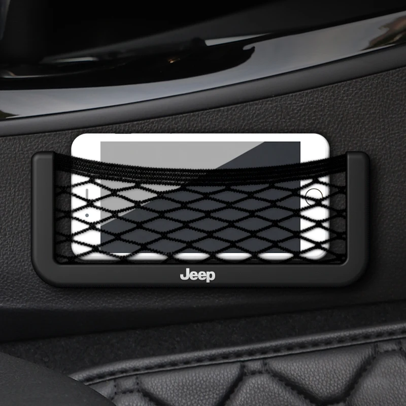 Автомобильная сетка для хранения держатель телефона карманный органайзер JEEP Grand