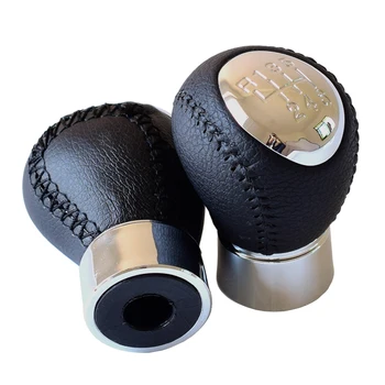 

Gear Shift Knob Sports Lever HandBall For Mazda3/Mazda5/Mazda6/323 626 RX-8 premavy Chrome Car 5 6 Speed Manual Gear Shift Knob