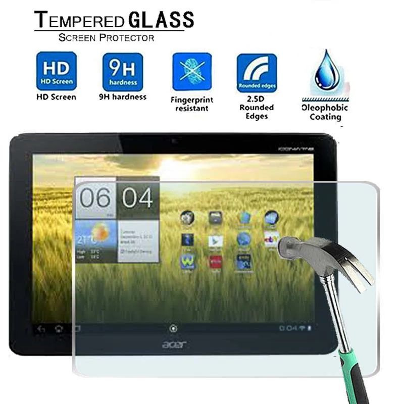 Для Acer Iconia Tab A211 10 1 &quot-Премиум планшет 9H Закаленное стекло Защитная пленка