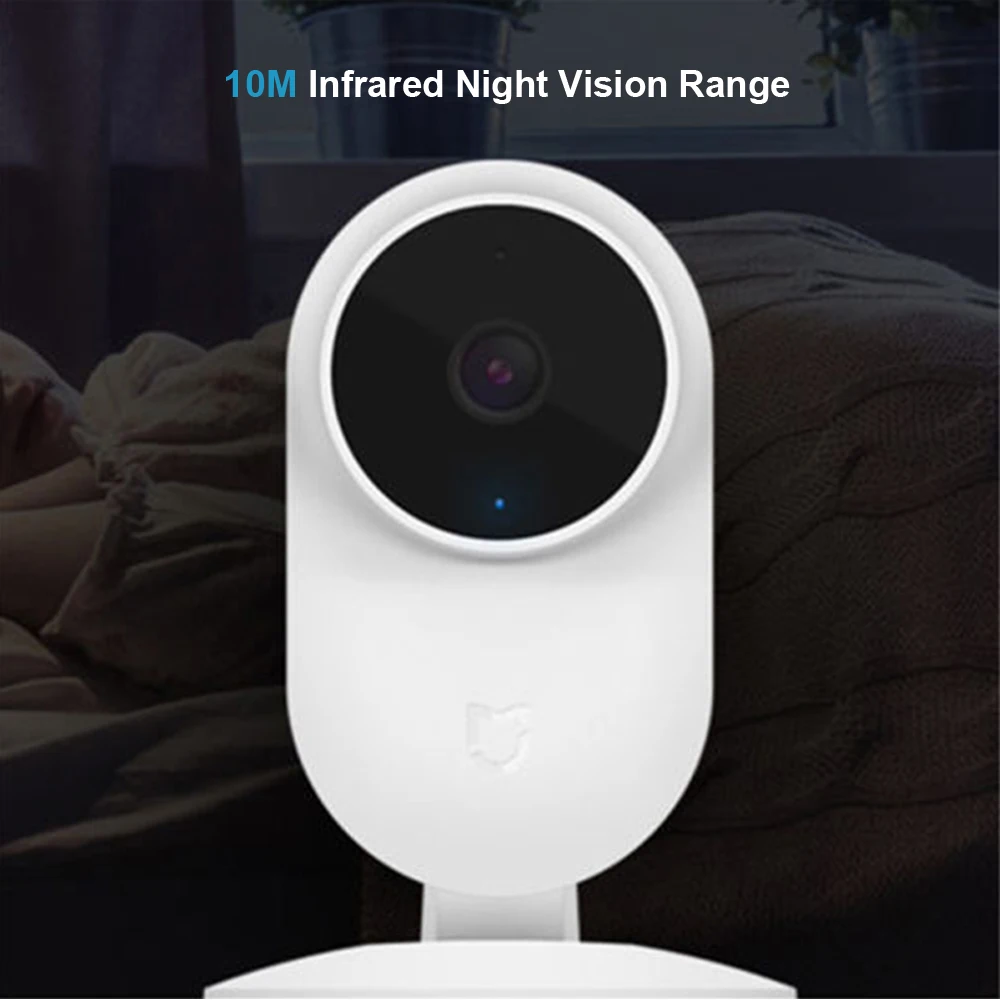 Оригинальный Xiaomi Mi Mijia 1080P Смарт ip веб камера 130 градусов 2 4G Wi Fi 10 м инфракрасное