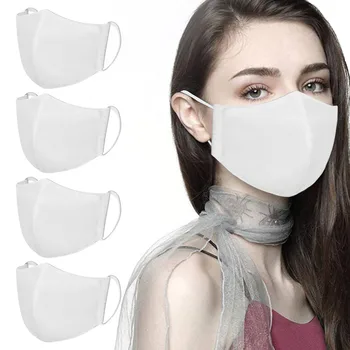 

4PC Purifying Face Mask Cover 2 Layer Mouth Filter Masks Cloth Mouth Mask Mouth Cover Reuseable Face Mask Mouth Mask Washable mo