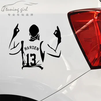 

Car Stickers Basketball James Harden 13 Funny Creative Decoration Decals For Windshield Auto Tuning Styling Vinyls D30