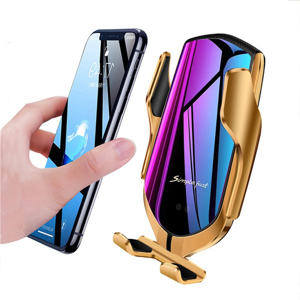 Беспроводное Автомобильное зарядное устройство S5 S7 R1 автомобильное qi для iPhone Xs/Xs