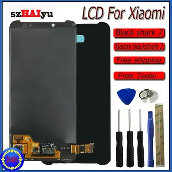 

SZHAIYU LCD For Xiaomi Blackshark Helo 2 LCD Display Black Shark Helo2 AWM-A0 Touch Screen Digitizer Assembly With Tools