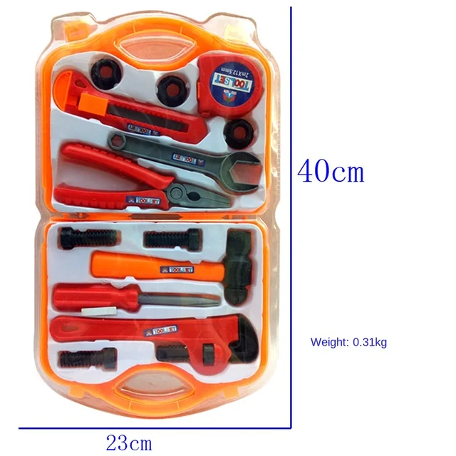 Children's Simulation Repair Tool Toy Boy Toolbox Play House Early Education Educational Toys Gifts Support Wholesale 6