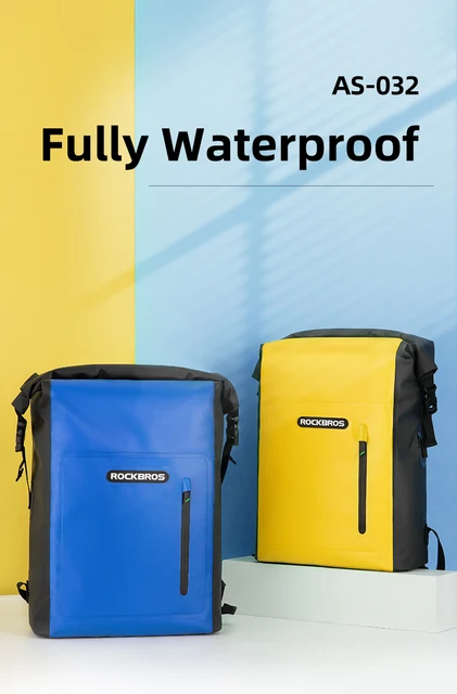 ROCKBROS Waterproof Women's Beach Bag PVC Large Capacity Outdoor Sports Bag  Gym Swimming Fishing Backpack Diving Equipment