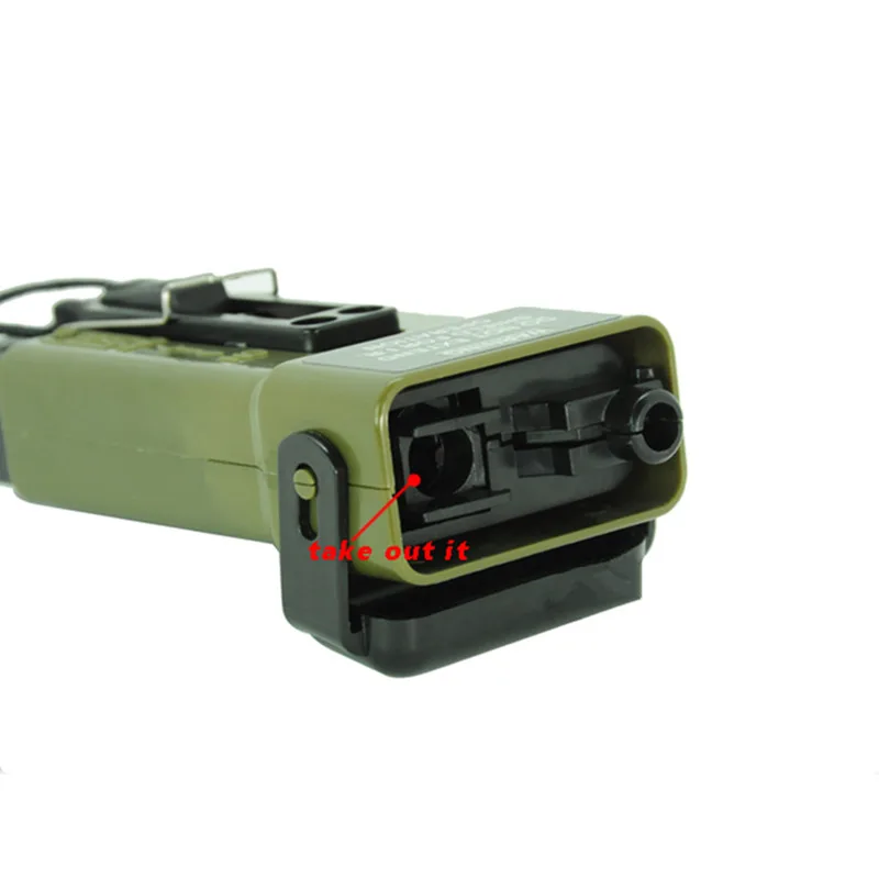 Outdoor Airsoft Tactical MS2000 Dummy BB Loader Helmet Strobe Light Dummy Model tb739