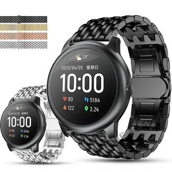 

Watchband Strap for Xiaomi Haylou Solar LS05 Smart Watch Bracelet Alloy Luxury Replacement Wristband for Haylou Solar Correa