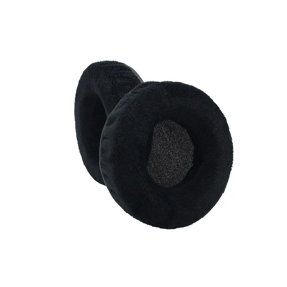 KQTFT 1 Pair of Velvet Replacement Ear Pads for Monoprice Retro Headset EarPads Earmuff Cover Cushion Cups