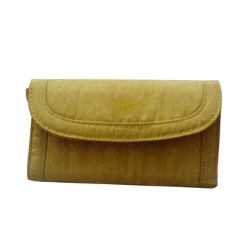 

The new three-fold multi-functional canvas ladies wallet check clip storage bag