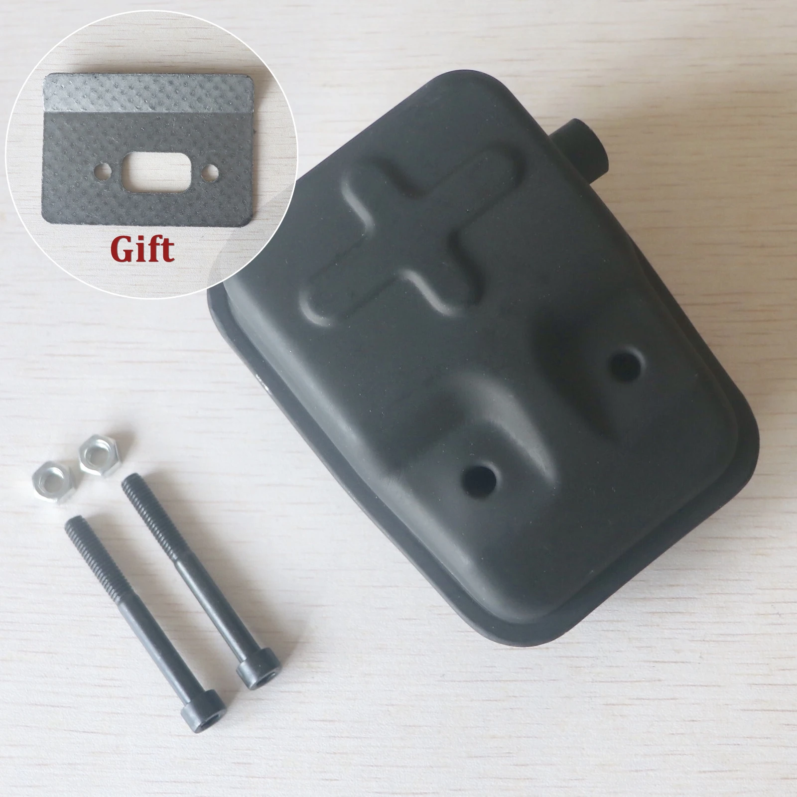 Muffler & muffler bolt For CG430 1E40F-5 40-5 Trimmer brush cutter