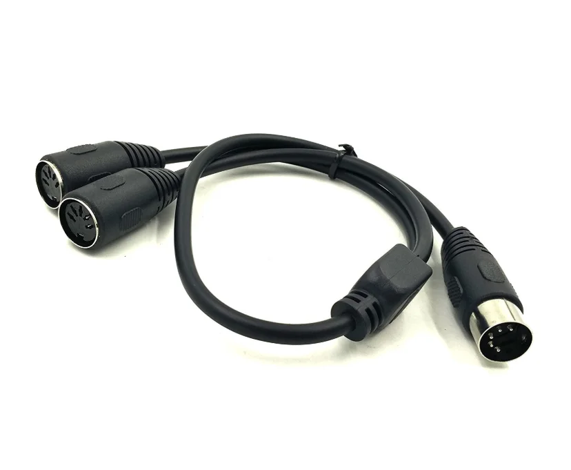 Cavo 1,5m Audio Da DIN 5pin Maschio A JACK 3,5mm Connettore MIDI Stereo