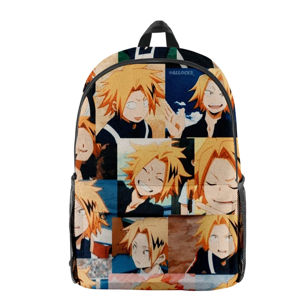 Детский модный рюкзак Denki Kaminari 3D Merch из ткани Оксфорд с принтом повседневная