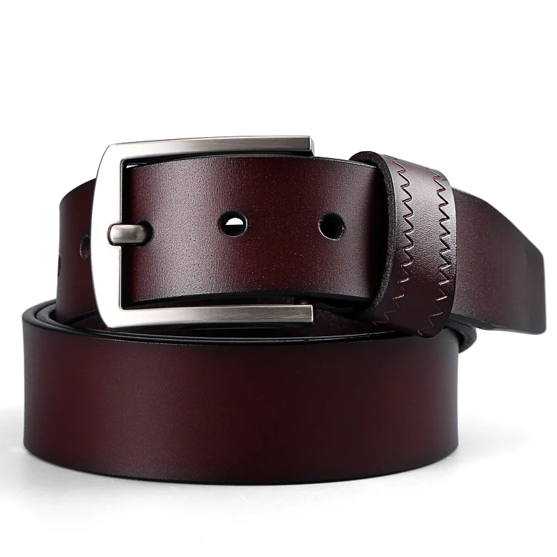 Men's leather leather belt men's retro 2019 new men's belt ceinture homme105cm-130cm MEN belt Accessories Men's leather leather belt men's retro 2019 new men's belt ceinture homme105cm-130cm MEN belt Accessories