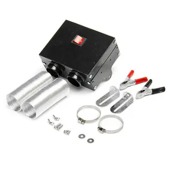 

Set Car Fan Heater Kit Windscreen Inner Metal 12V 600W Manual Accessories