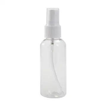 

5pcs 60ml Travel Portable Transparent Empty Plastic Sprayer Container Refillable Cosmetic Atomizer Essential Oil Perfume Bottle