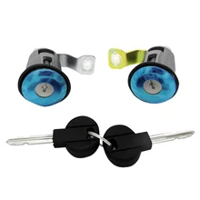 Левый и правый дверной замок цилиндр с 2 ключами 950g3 252522 для peugeot Partner Citroen Berlingo Xsara