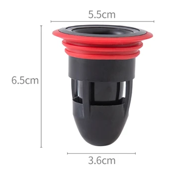 

Bath Shower Floor Strainer Cover Plug Trap Siphon Sink Bathroom Drain Filter