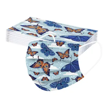 

Adult Women Man Mask Disposable Face Mask Industrial 3Ply Ear Loop 20PC Mouth Masks Mascarillas Protective Mask For Women Men#9