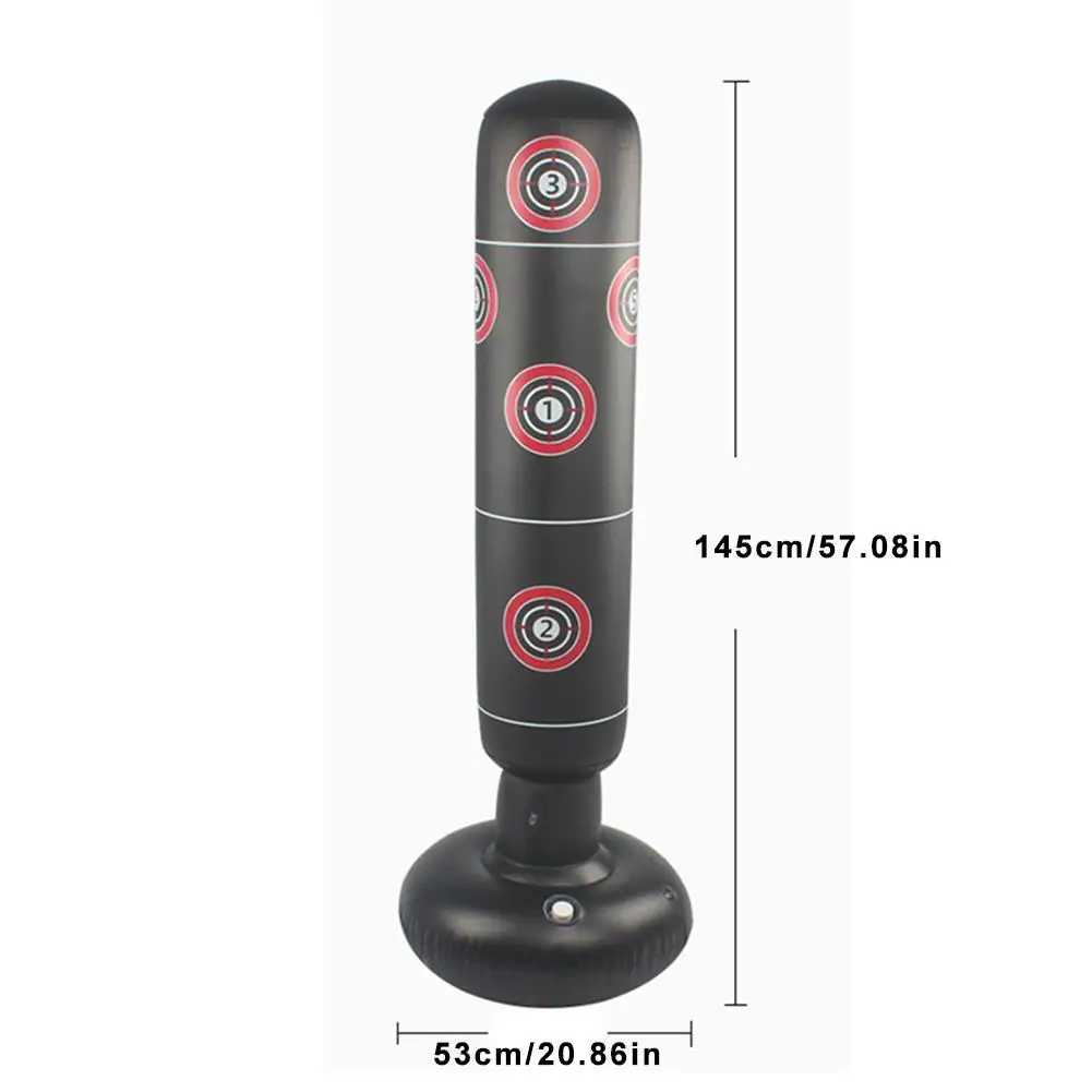 High-quality Standing Punching Bag Inflatable Tumbler Fitness Decompression Sandbags For Kids Adults Practical And Safe Sandbags