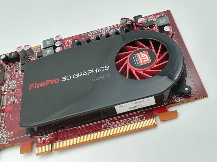 ATI FirePro V4800 1 ГБ профессиональная видеокарта/медицинские аксессуары/3D рендеринг/CAD Дизайн