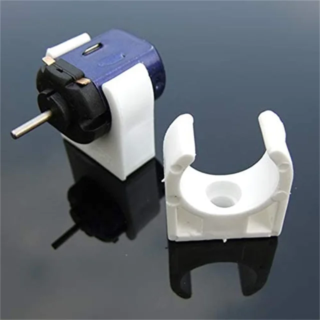 5Db 20 Mm -Es Fehér Műanyag Motor Alap Rögzítő Tartó Ülés 130/131/140/180 Dc Diy Modell Rész És Játék Kiegészítők