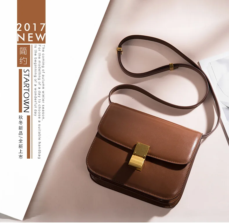 

Concise Single Shoulder Messenger Small Bag Small Square Woman