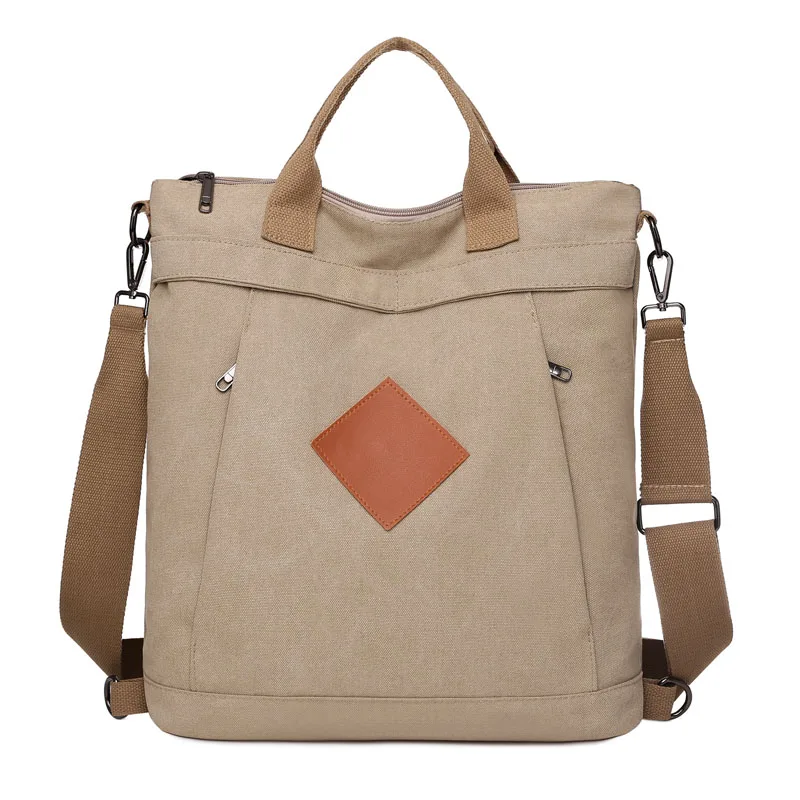 Women Canvas Crossbody Tote Handbag Travel Shoulder Bag Fashion Female Casual Top-handle Shopper Bag fashion pouch